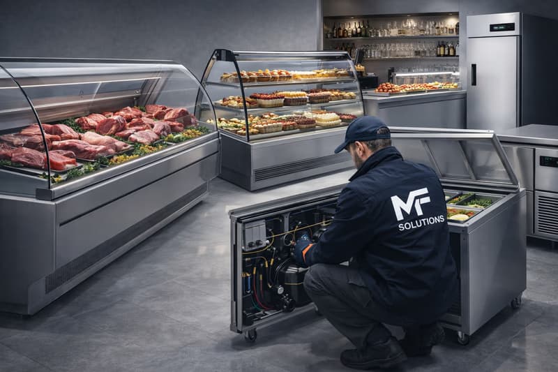 Vitrine réfrigérée vitrée